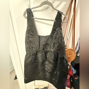Maeve Black Mini Dress